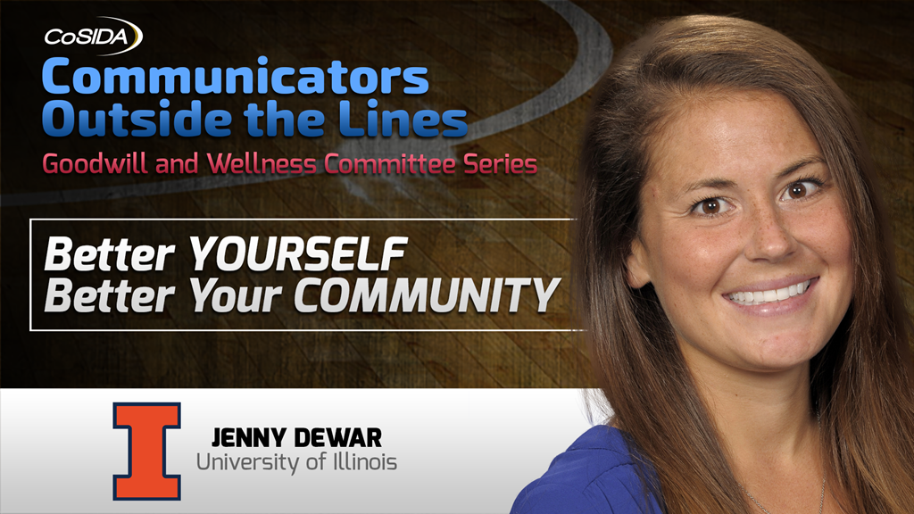 Communicators Outside the Lines Series: Jenny Dewar, University of Illinois